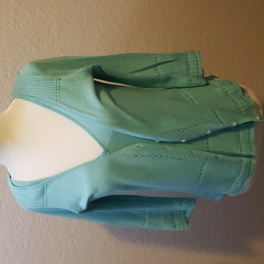 Eddie Bauer silk/linen sweater set